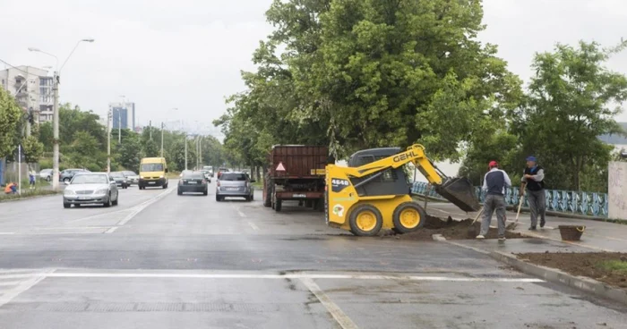 Trecere de pietoni supraînălţată pe Faleza din Galaţi FOTO Arhivă