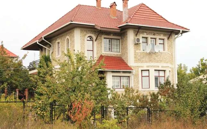 Casa pe care judecătoarea Tamara Pelin afirmă că a construit-o în 1996 a fost înregistrată la Cadastru abia în noiembrie 2011 Foto: CIN