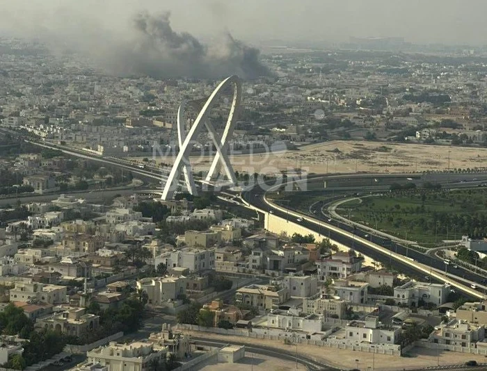Atac israrelian în Doha/FOTO:X