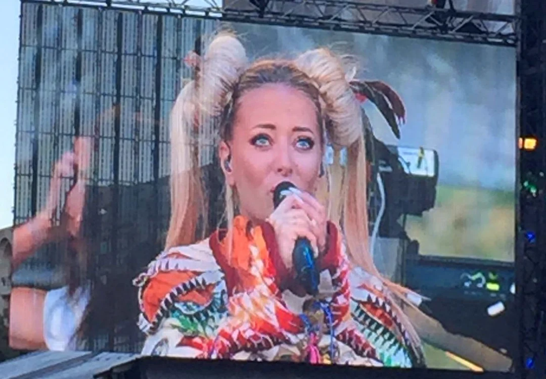 
    Delia a dat tot ce a putut pe scenă în deschiderea concertului Rihanna - Anti World TourFoto Alina Răducanu  