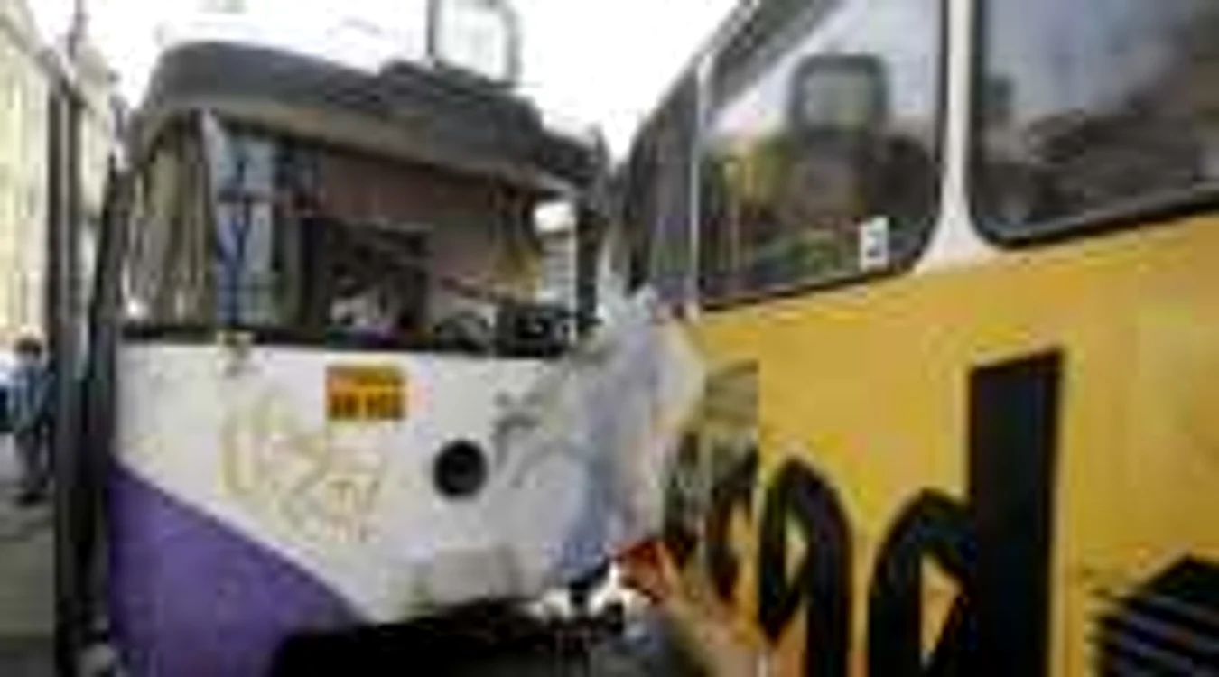 Accident tramvai
