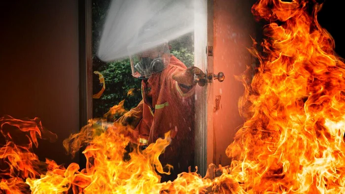 Incendiu. Foto: arhiva.