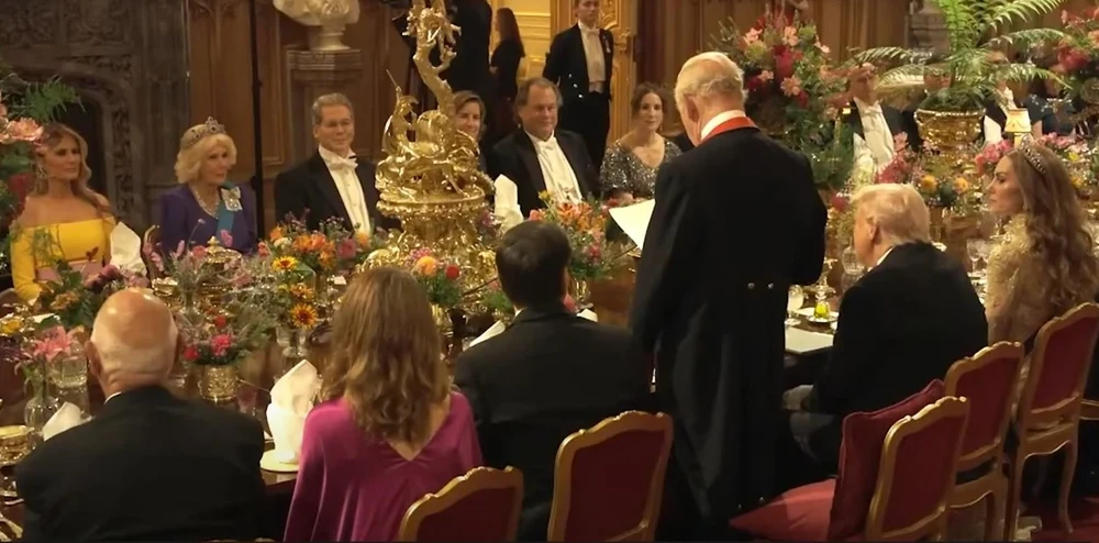 Detalii din culisele bachetului de la Castelul Windsor organizat în cinstea lui Donald Trump. Marii absenți de la eveniment şi meniul sofisticat