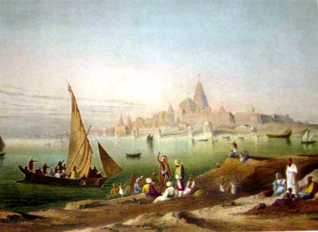 Orașul sacru Dwarka din India FOTO wikipedia