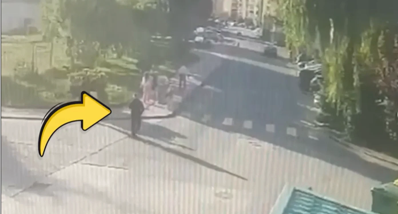 Primele imagini cu momentul în care Teodora Marcu este ucisă / foto: captură video