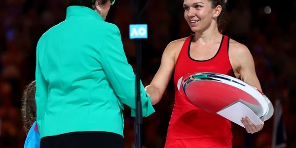 Trofeu Simona Halep FOTO Getty Images 