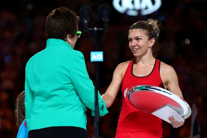 Trofeu Simona Halep FOTO Getty Images 