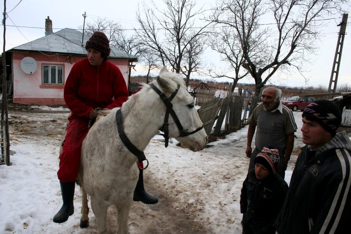 Marinela se simte în elementul ei doar când călăreşte  Foto: Ştefan Borcea