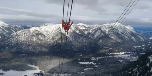 Telecabina Zugspitze FOTO Captura YouTube