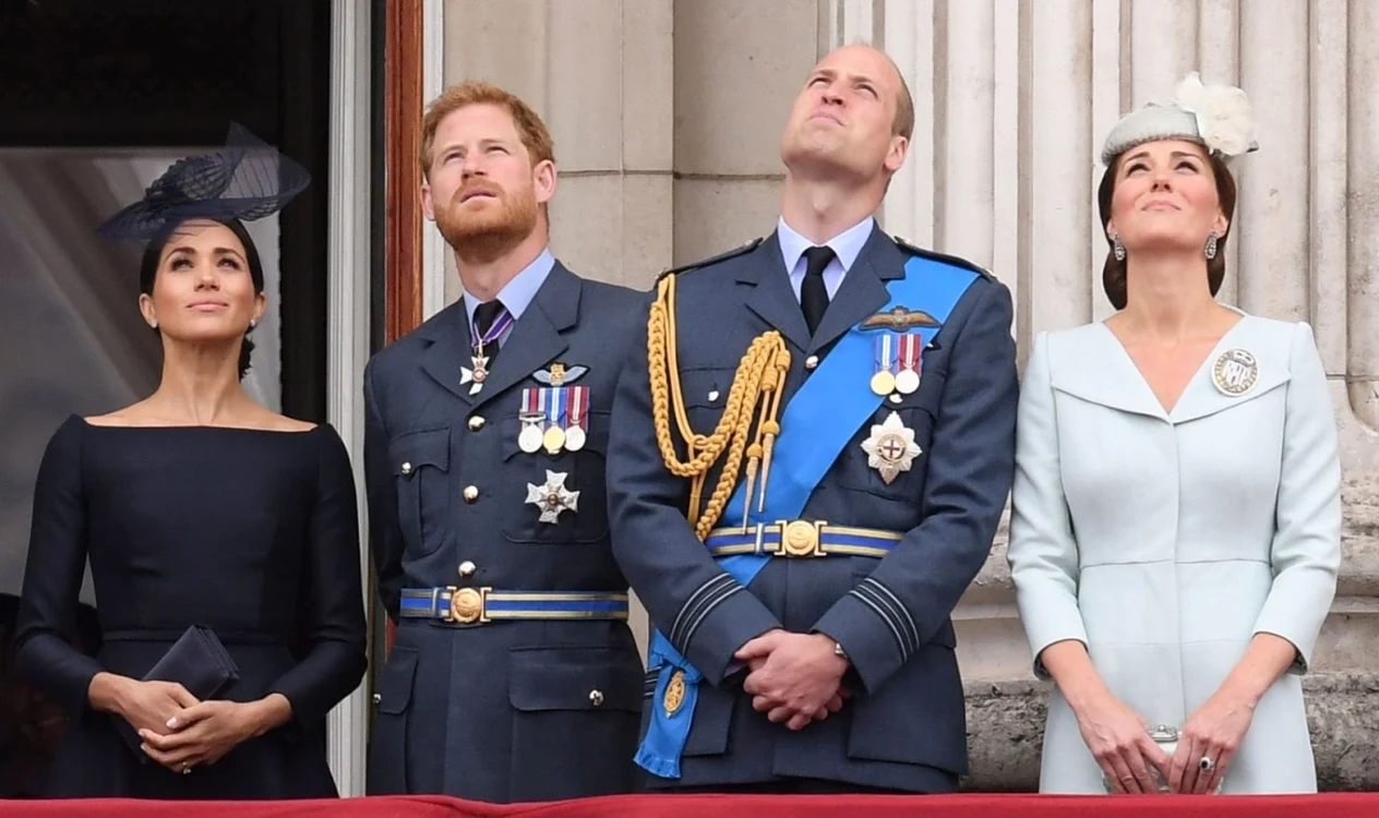 Meghan şi Harry nu au o relaţie bună nici cu William şi Harry (Foto: Profimedioa)
