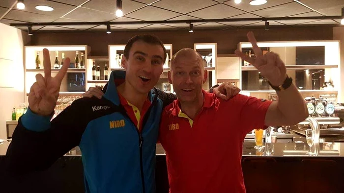 
    Dragoș Luscan, alături de Tomas Ryde  