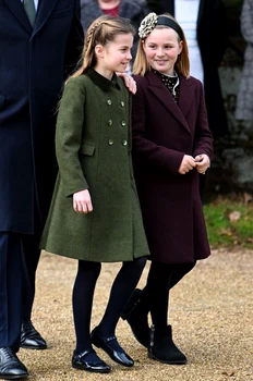 Prințesa Charlotte și Mia Tindall de Crăciun