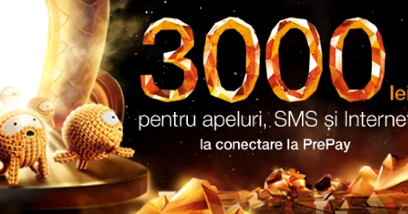 3000 de lei credit de la Orange