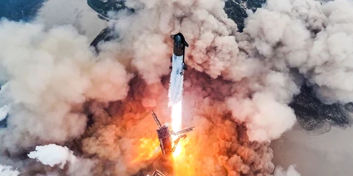 Racheta Starship a fost lansată în cel de al patrulea zbor test. Foto X/ Space X