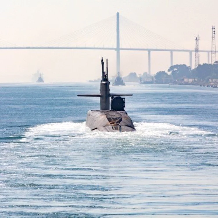 Submarinul din clasa Ohio trimis de SUA în Mediterana FOTO X