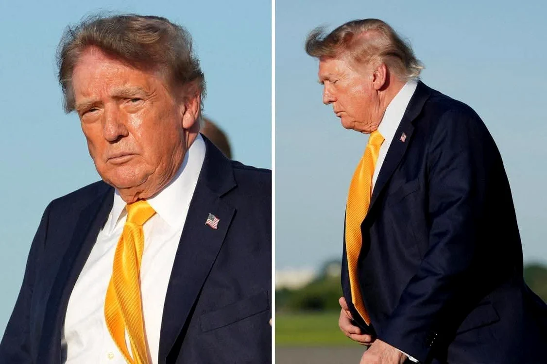 Donald Trump a apărut în public cu ceea ce pare a fi o schimbare de look.