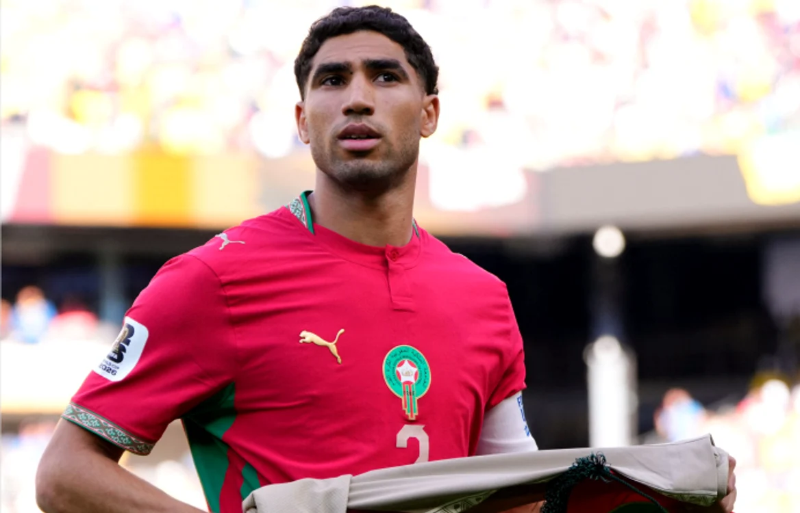Achraf Hakimi, acuzat de viol  Foto/Sportpictures 