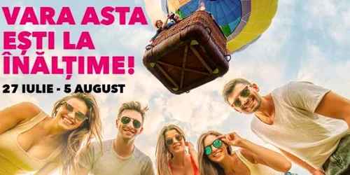 Ascensiune cu balonul cu aer cald Sursa Vivo Constanţa