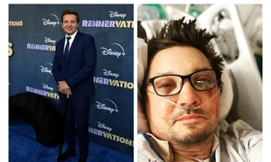 Jeremy Renner in baston GETTY jpg