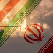 razboi sua iran   steaguri pe fundalul unui câmp de luptă FOTO shutterstock jpg