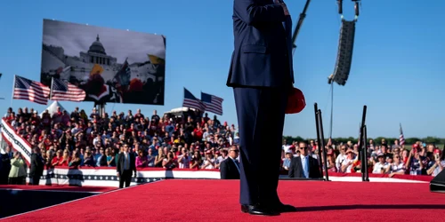 Trump, primul miting de campanie în Waco FOTO Profimedia 