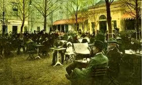 Cafenele de altădată  Terasa Oteteleşeanu jpeg