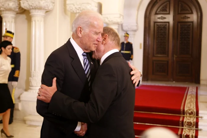 Joe Biden şi Traian Băsescu au avut o relaţia apropiată Foto Eduard Enea