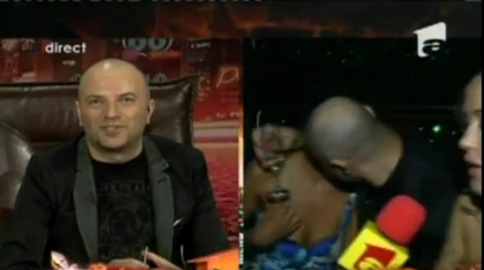 Pamfile s-a îmbătat la aniversarea Cruduţei (Foto: captură video Antena 1)