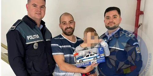 politisti salvare copil FOTO Sidepol jpg