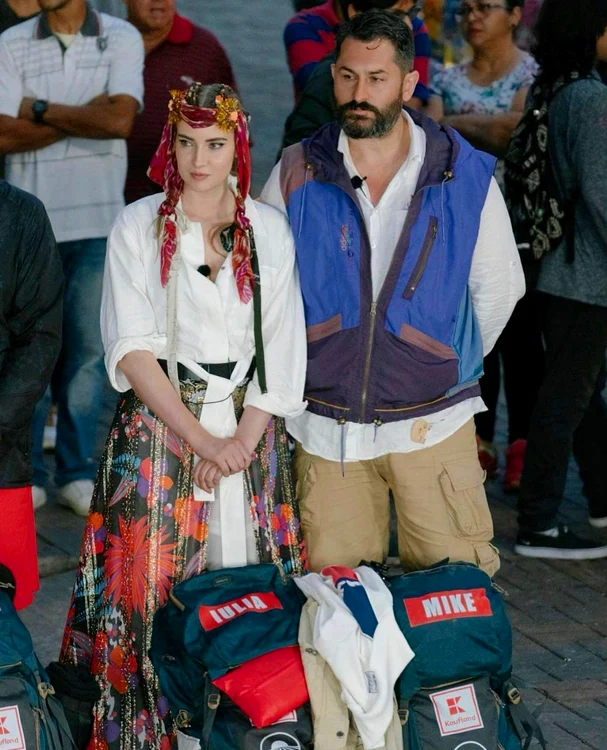 Iulia Albu alături de iubitul ei, Mike / FOTO: arhivă personală