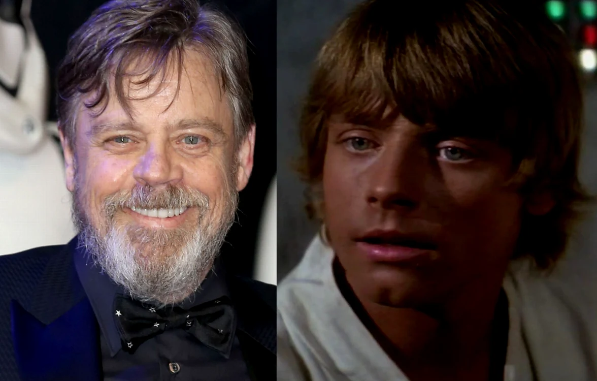 Mark Hamill (64 de ani) în rolul lui Luke Skywalker