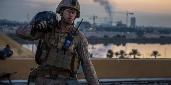 Militar american in Irak