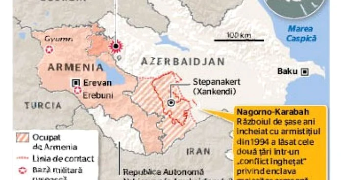 Infografie reluarea ostilitatilor intre Armenia si AZerbaidjan