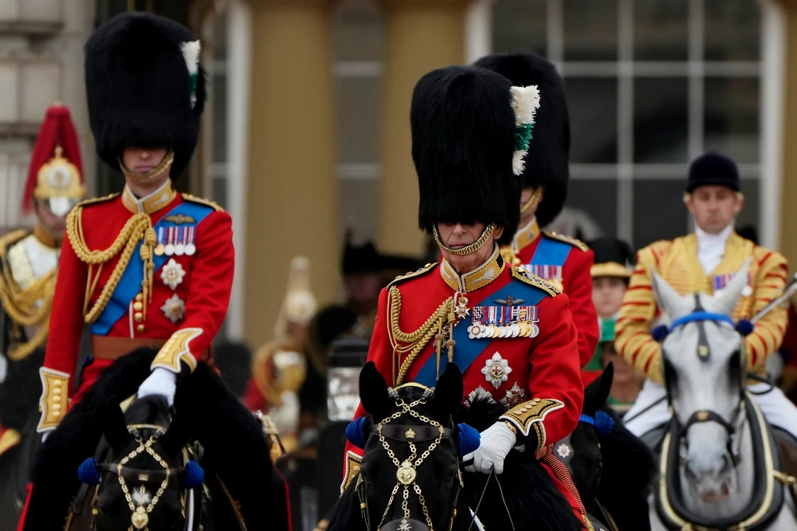 regele Charles și prințul William la parada Trooping the colour, 17 iunie 2023 Foto Profimedia jpg