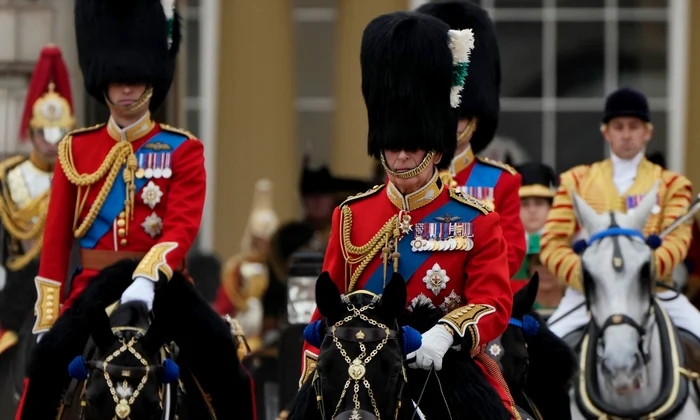 regele Charles și prințul William la parada Trooping the colour, 17 iunie 2023 Foto Profimedia jpg