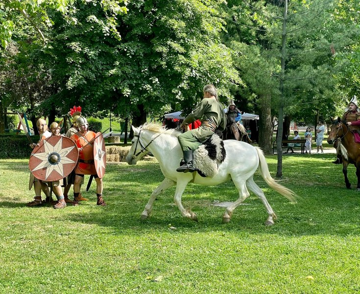 Festival de reconstituire istorică, în vestul țării. Oraș devenit o scenă a trecutului VIDEO 