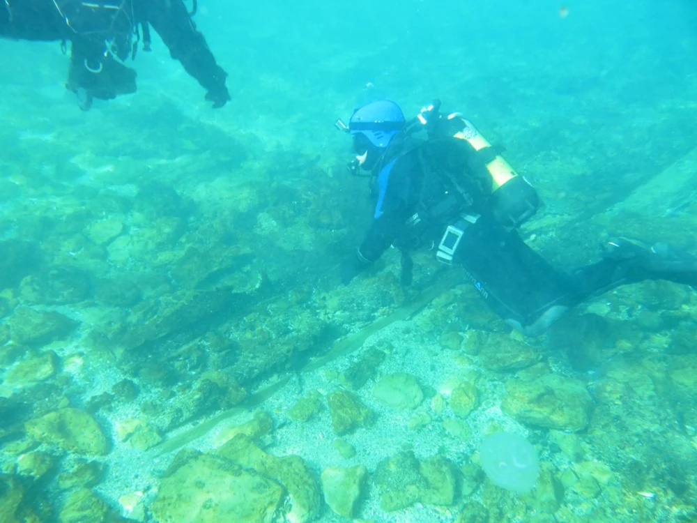 Cercetătorii de la Constanţa fac scufundări în Marea Neagră pentru descoperirea vestigiilor Foto Geo Eco Mar