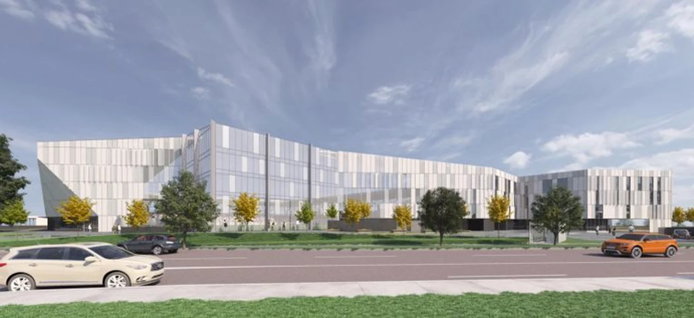 Din afara, stadionul Arcul de Triumf va părea o fortăreață modernă