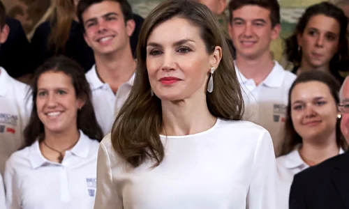 Spanish Royals Attend Audiences At Zarzuela Palace In Madrid jpeg