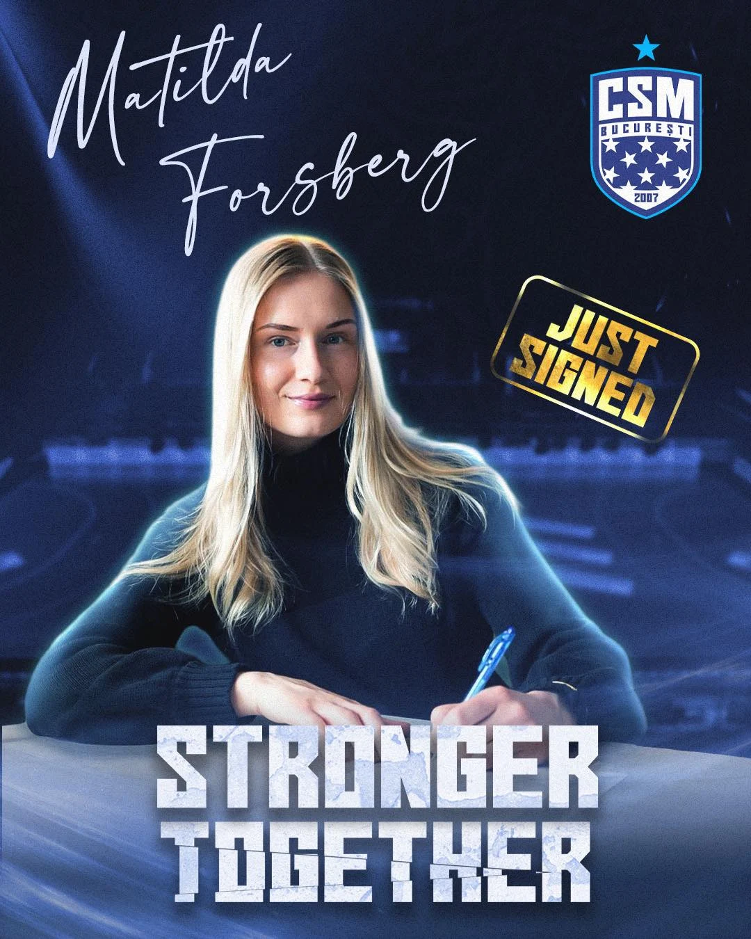 Strategie agresivă de transferuri la CSM București: a noua achiziție confirmată este o suedeză