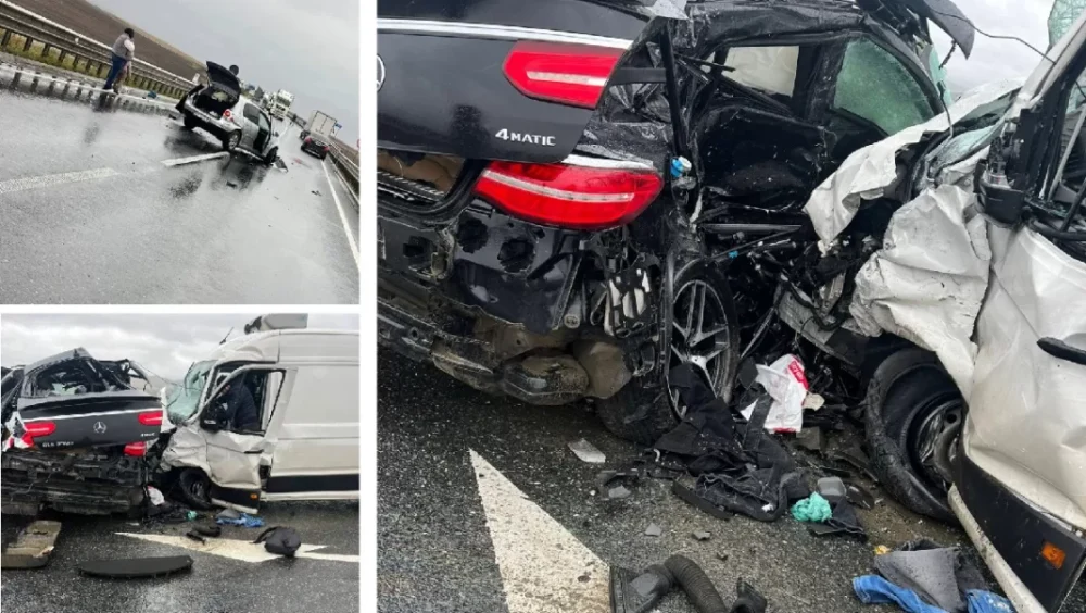 Accident cumplit pe centura Bacăului. Un mecanic auto a murit în timp ce testa o mașină. Alte trei persoane rănite