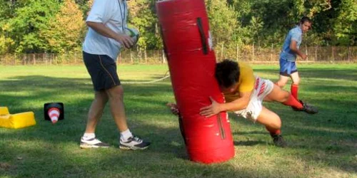 CSM Sibiu are peste 100 de sportivi la secţia de rugby ce se pregătesc pe stadionul Bebe Boboc