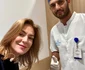 Roxana a ajuns la medicul ortoped, Mutasem Maher, care i-a extras lichidul foto Instagram