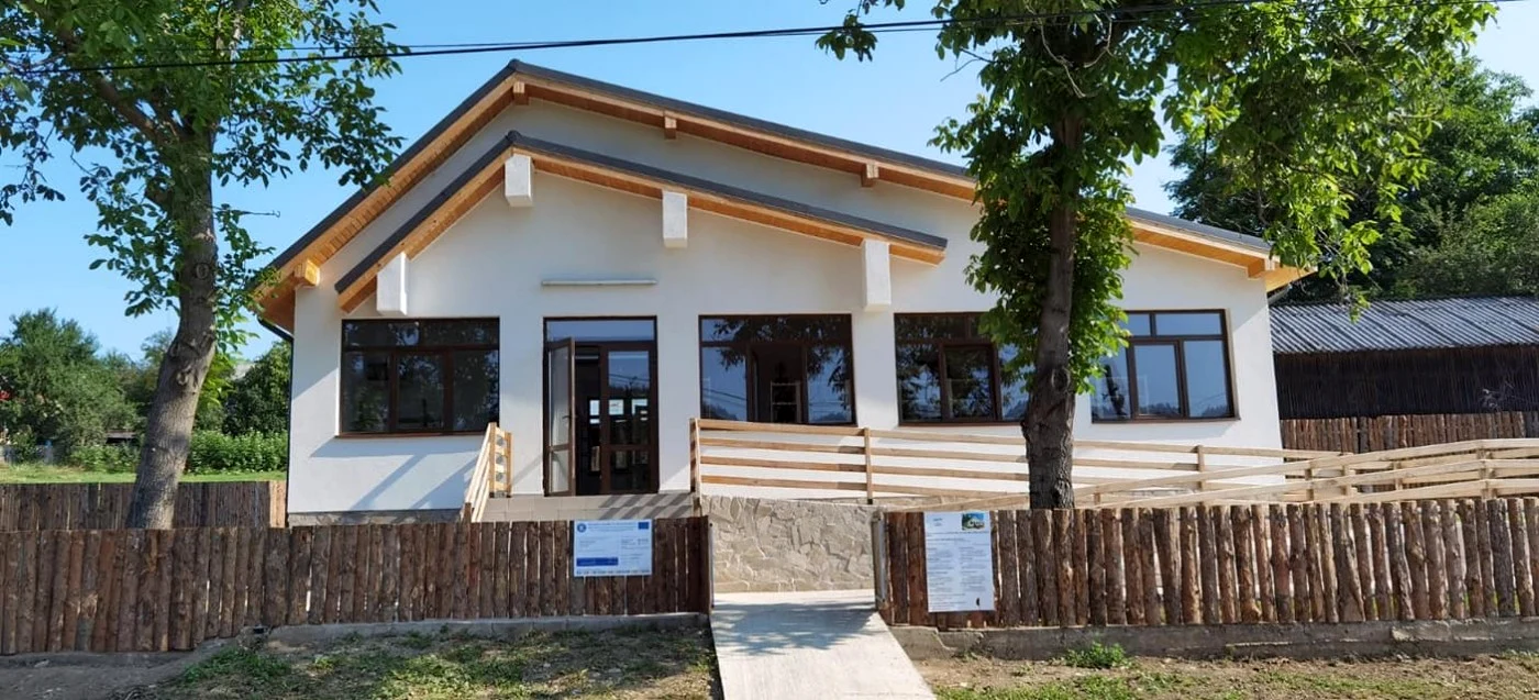Muzeul satului din Vizantea Livezi a fost construit cu fonduri europene FOTO: Primăria Vizantea Livezi