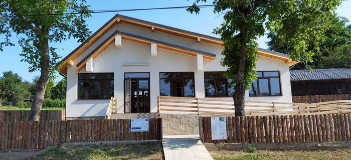 Muzeul satului din Vizantea Livezi a fost construit cu fonduri europene FOTO: Primăria Vizantea Livezi