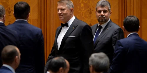 Iohannis si Ciolacu FOTO Mediafax 