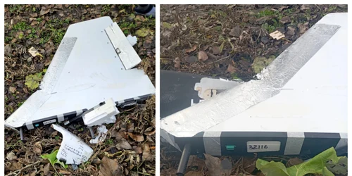 Drona găsită la Vaslui FOTO Facebook 