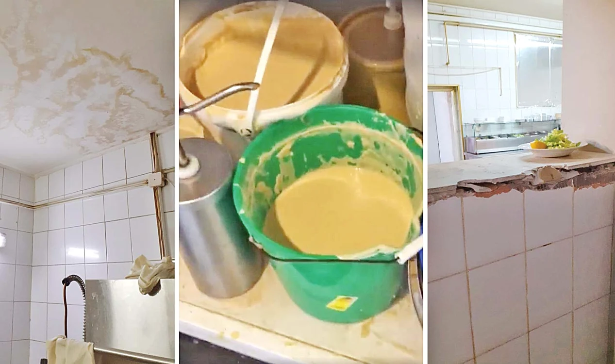 Asta au găsit inspectorii în bucătăria restaurantului “La Cocoşatu”
