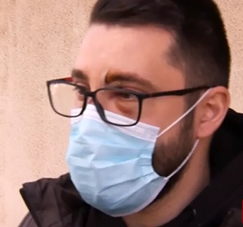 Tânărul împușcat pe stradă Foto: Captură Video Antena 3