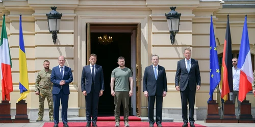 Klaus Iohannis s-a intalnit cu Zelenski FOTO Twitter/ Iohannis